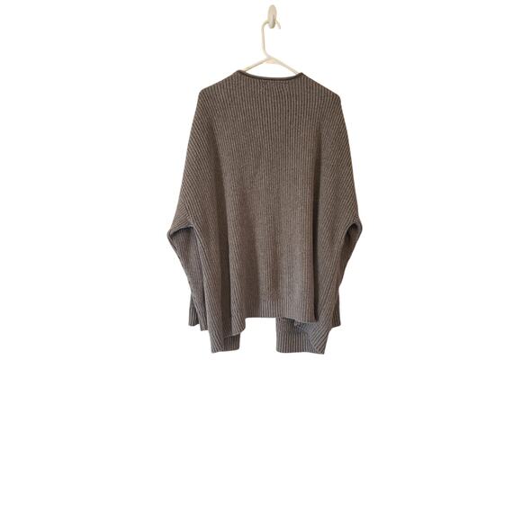 Universal thread. Womens 1x gray cardigan. Cotton. Ribbed hem and cuffs - Picture 5 of 5